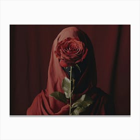 Red Rose Canvas Print