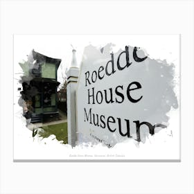 Roedde House Museum, Vancouver, British Columbia Canvas Print