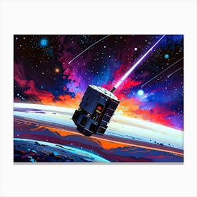 Space Station Canvas Print