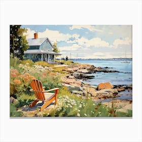 Nostalgic Summers - expressionism 1 Canvas Print