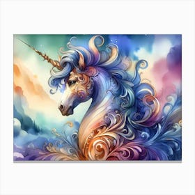 Unicorn Painting 6 Canvas Print