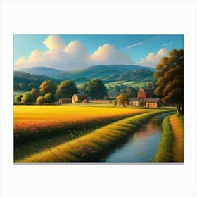 Landscape Painting 187 Canvas Print