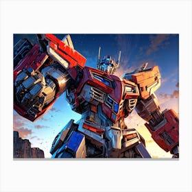 Transformers The Last Knight 16 Canvas Print