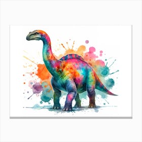 Dinosaur Painting 1 Canvas Print