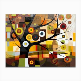 Abstract Tree 2 Canvas Print