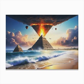 Eruption Canvas Print