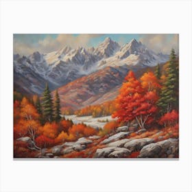 Autumn Landscape Canvas Print