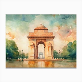 India Gate 1 Canvas Print