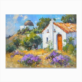 California Cottage 1 Canvas Print