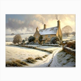 Winter'S Day Canvas Print