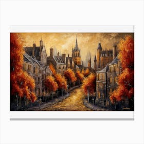 Cobbled Nostalgia Canvas Print