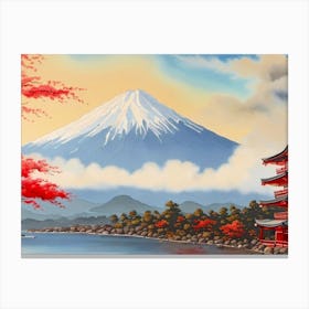 Mt Fuji Canvas Print