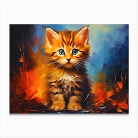 Tender Tigers Canvas Print