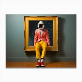 Man In Space Canvas Print