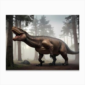 Tyrannosaurus Rex Canvas Print