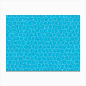 Ocean Water Surface Texture Canvas Print