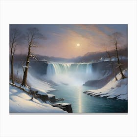 Niagara Falls At Dawn Canvas Print