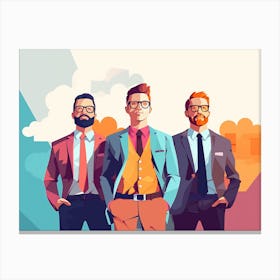 Businessmen 1 Canvas Print