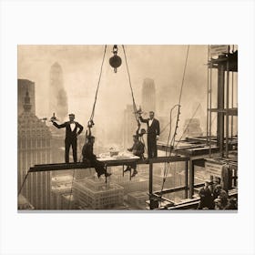 Waldorf Astoria Construction Canvas Print