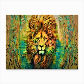 Big Lion Canvas Print