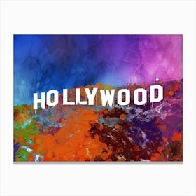 Hollywood Sign Canvas Print