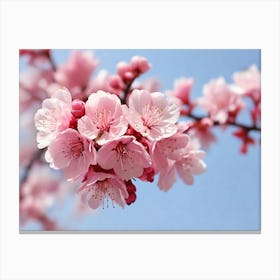 Cherry Blossoms paintings art print 6 Canvas Print