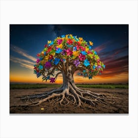 Tree Of Life 26 Canvas Print