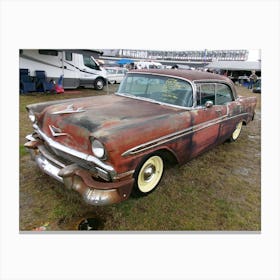 Rustbucket Car. Photo by FB Meekins Canvas Print