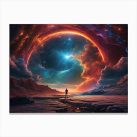 Alien Planet 6 Canvas Print