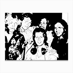 Derek & The Dominos Legend Music Canvas Print