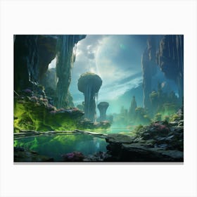 World Of Fantasy Canvas Print