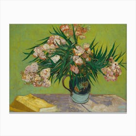 Oleanders, By Vincent Van Gogh, 1888, Dutch Post Impressionist, Oil On Canvas Canvas Print