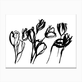 Spring Tulips Ii Canvas Print