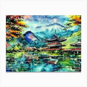 Autumnal Tranquility Canvas Print