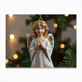 Angel Ornament Canvas Print