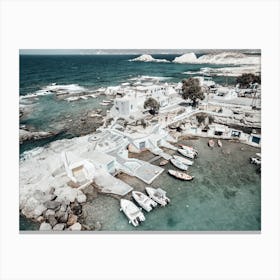 Seaside Palette, Mandrakia Canvas Print