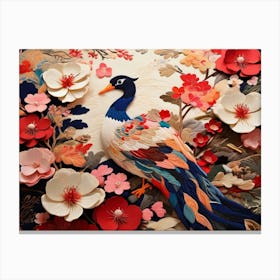 Peacock 22 Canvas Print