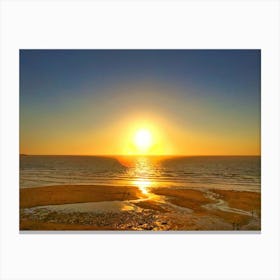 Cornish Sunset Canvas Print