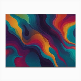 Abstract Abstract Painting 7 Canvas Print