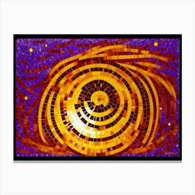 Spiral Of Light Canvas Print