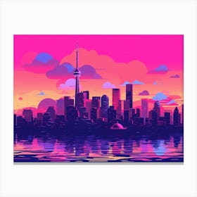 Toronto Skyline 2 Canvas Print