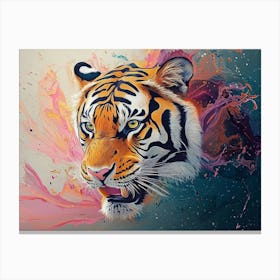 Tiger Painting Canvas Print