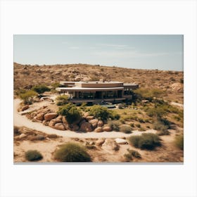 Desert Home 1 Canvas Print