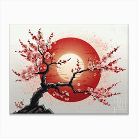 Cherry Blossom Tree Canvas Print