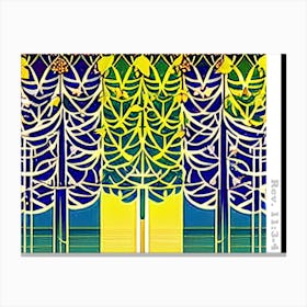 Witnesses #6 (Tall Leaves) Canvas Print