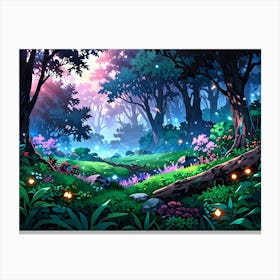 Forest 4 Canvas Print