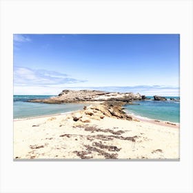 Beach Rocks South Australia  Canvas Print