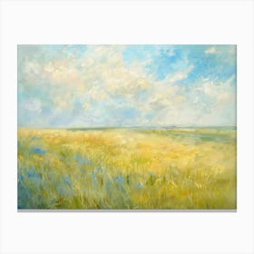 Field Of Yellow 5 Canvas Print