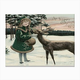 Happy Christmas To You Canvas Print