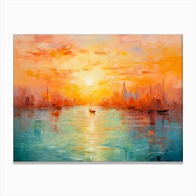 Monet Meets Manapunk Canvas Print